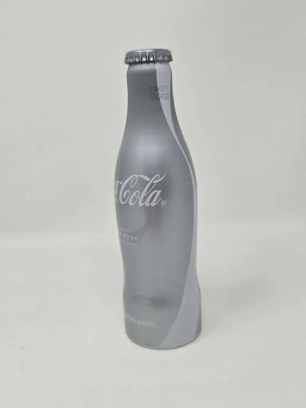 Limited Edition Daft Punk Coca Cola Glass Metal Alloy Bottle Music Band RARE